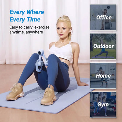 Non-Slip Pelvic Floor Muscle Trainer Comfortable Thigh Exerciser for Leg & Butt Training Postpartum Recovery Leg Trainer